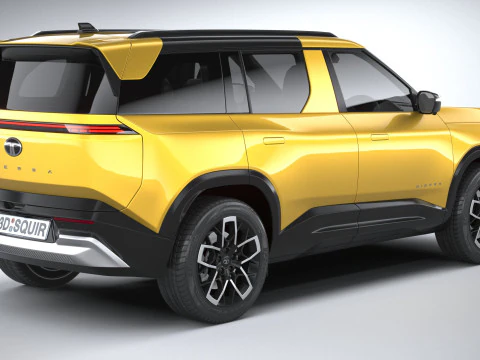 Tata Sierra 2025 3D Model