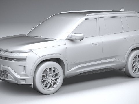 Tata Sierra 2025 3D Модель