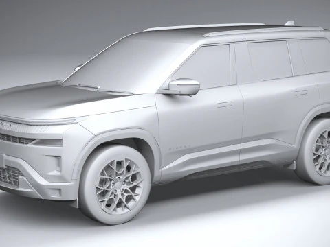 Tata Sierra 2025 3D Model