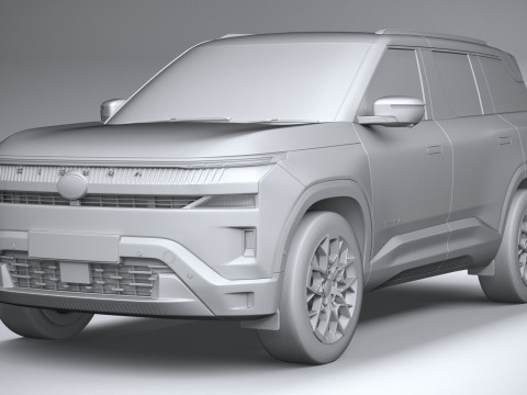 Tata Sierra 2025 3D Модель