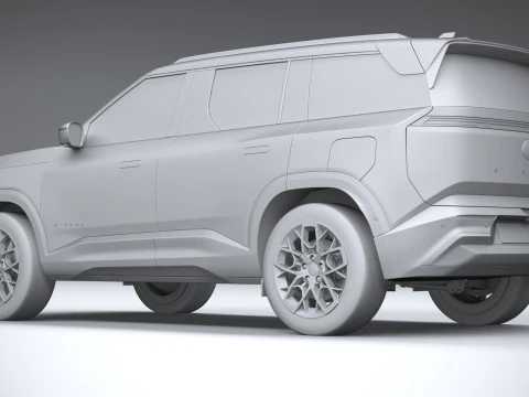 Tata Sierra 2025 3D Model