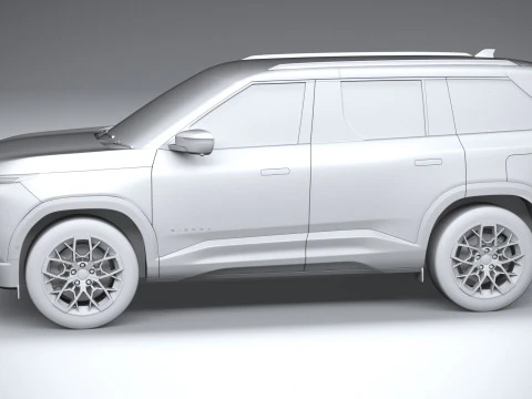 Tata Sierra 2025 3D Model