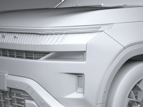 Tata Sierra 2025 3D Model