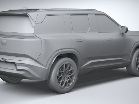 Tata Sierra 2025 3D Модель