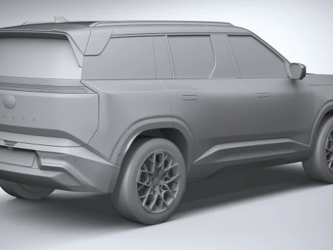 Tata Sierra 2025 3D Model