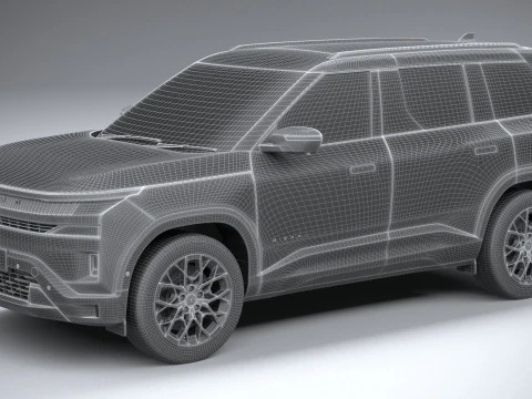 Tata Sierra 2025 3D Model