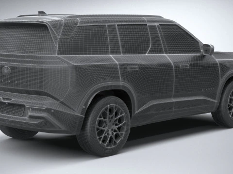 Tata Sierra 2025 3D Model