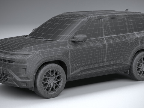 Tata Sierra 2025 3D Модель