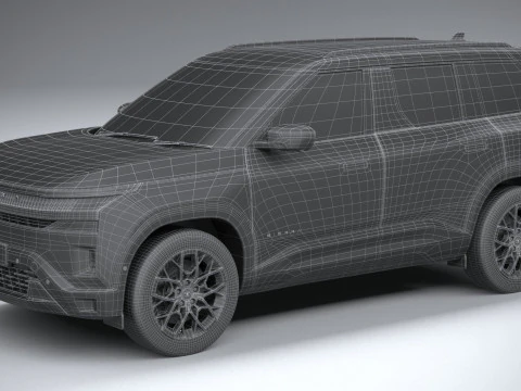 Tata Sierra 2025 3D Model
