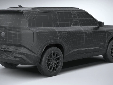 Tata Sierra 2025 3D Model