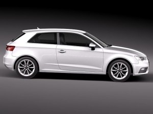 Audi A3 2013 3D Model