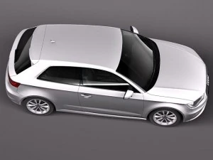 Audi A3 2013 3D Model