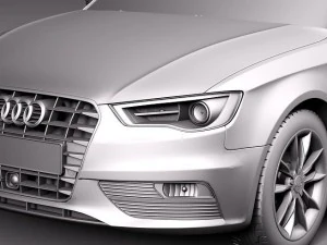 Audi A3 2013 3D Model