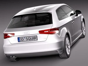 Audi A3 2013 3D Model