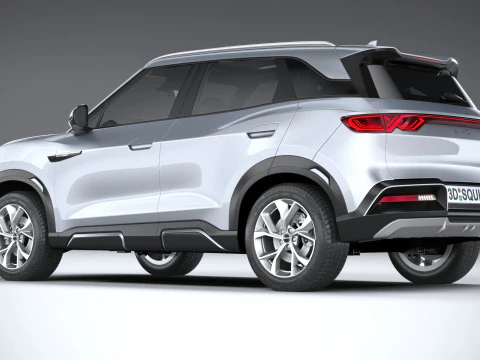 BYD Atto 2 2025 3D Model