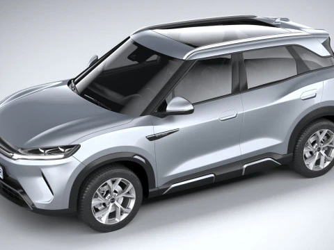 BYD Atto 2 2025 3D Model