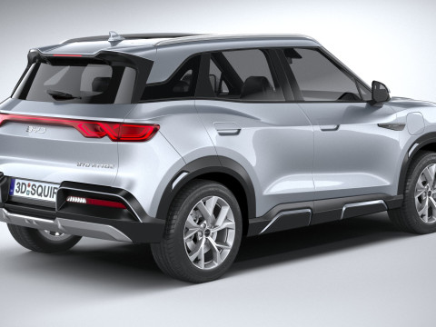 BYD Atto 2 2025 Model 3D