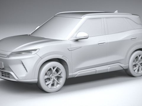BYD Atto 2 2025 Model 3D