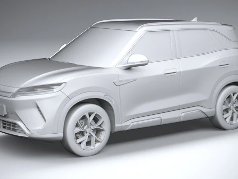 BYD Atto 2 2025 3D Model