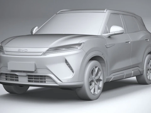 BYD Atto 2 2025 3D Model