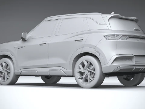 BYD Atto 2 2025 3D Model