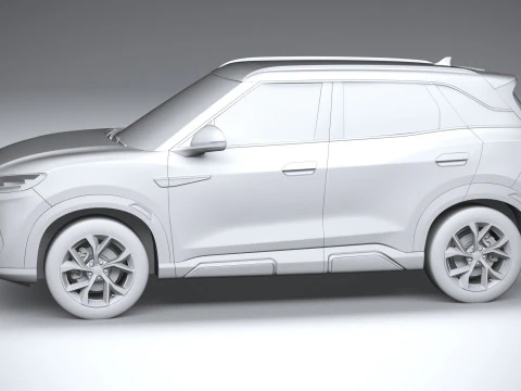BYD Atto 2 2025 3D Model