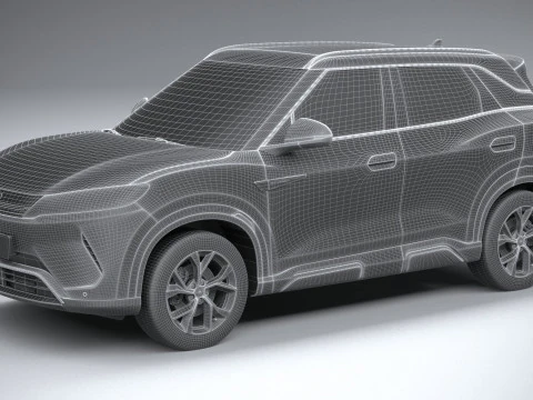 BYD Atto 2 2025 3D Model