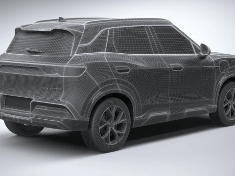 BYD Atto 2 2025 3D Model