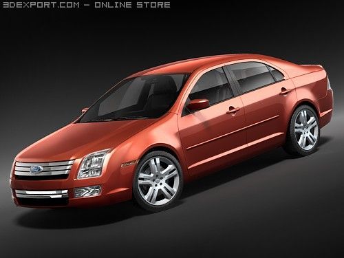 Fusion USA 3D Модель .c4d .max .obj .3ds .fbx .stl .blend 