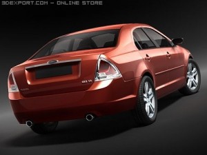 Fusion USA midpoly 3D 모델