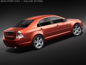 Fusion USA midpoly 3D 모델