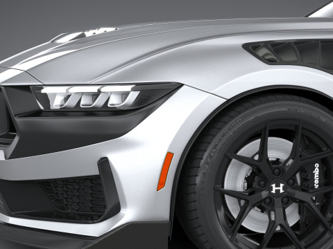 Hennessey Super Venom Mustang Dark Horse 2025 3D 모델
