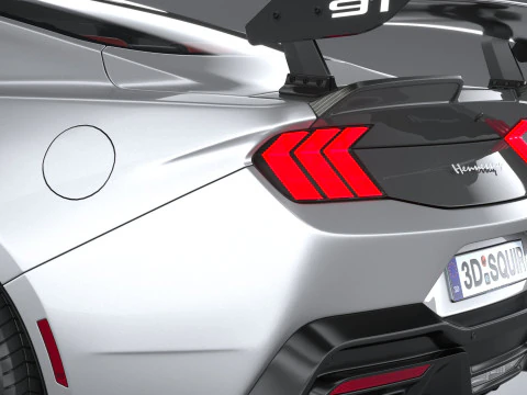 Hennessey 超级毒液野马黑马 2025 3D 模型