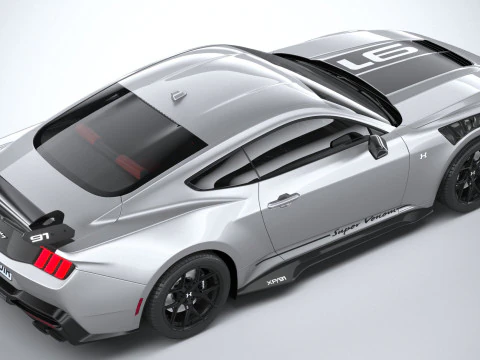 Hennessey 超级毒液野马黑马 2025 3D 模型