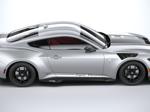 Hennessey Super Venom Mustang Dark Horse 2025 3D 모델