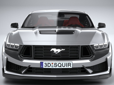 Hennessey Super Venom Mustang Dark Horse 2025 3D 모델