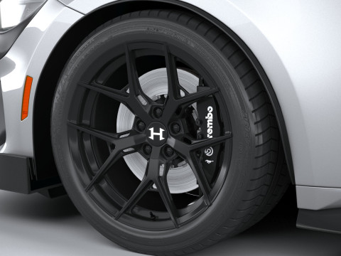 Hennessey Super Venom Mustang Dark Horse 2025 3D 모델