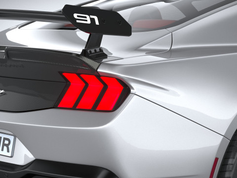 Hennessey Super Venom Mustang Dark Horse 2025 3D 모델
