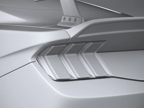 Hennessey 超级毒液野马黑马 2025 3D 模型