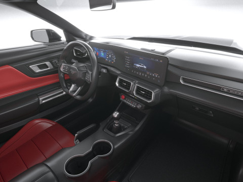 Hennessey Super Venom Mustang Dark Horse 2025 3D 모델