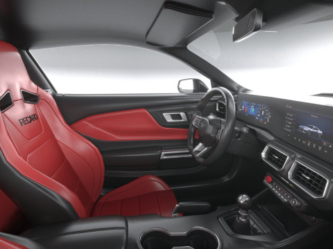 Hennessey Super Venom Mustang Dark Horse 2025 3D 모델