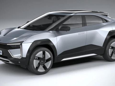 Mahindra BE6 2025 Modello 3D