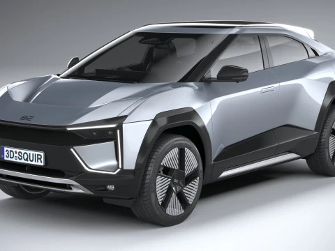 Mahindra BE 6 2025 3D Model