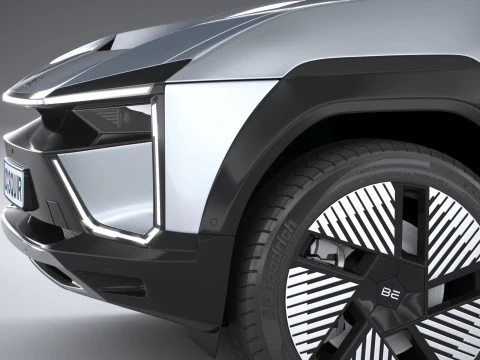 Mahindra BE 6 2025 3D Model