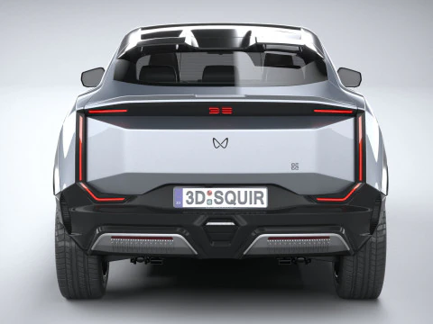 Mahindra BE 6 2025 3D Model