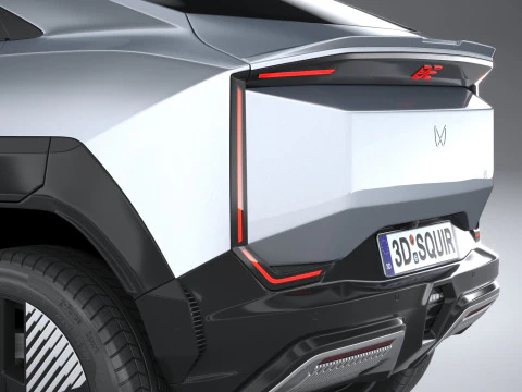 Mahindra BE 6 2025 3D Model