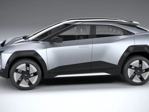 Mahindra BE 6 2025 3D Model