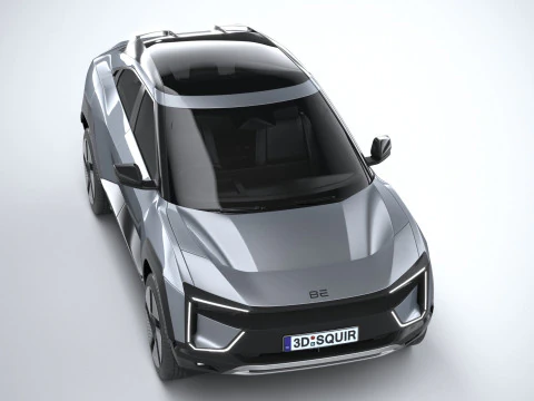 Mahindra BE 6 2025 3D Model