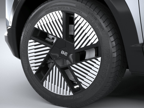 Mahindra BE 6 2025 Modello 3D