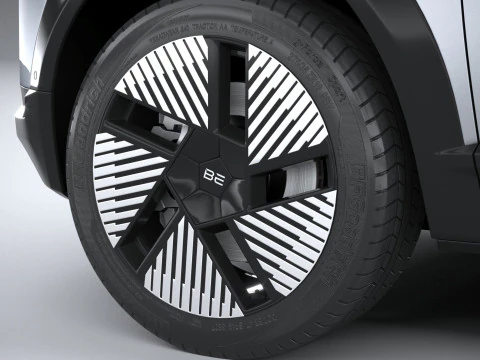 Mahindra BE 6 2025 3D Model